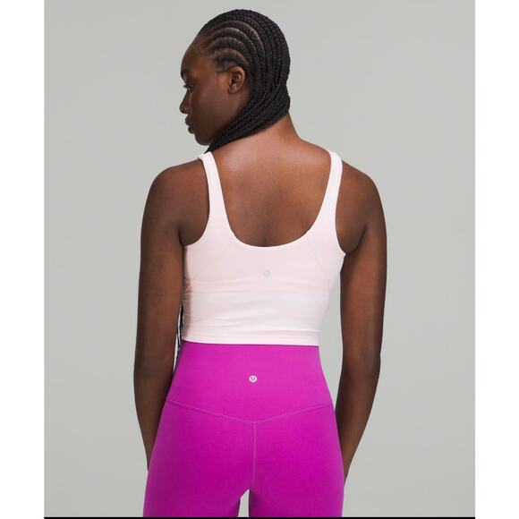 Lululemon Align Waist-Length Tank Top Size 0 Strawberry Milkshake - Picture 1 of 6
